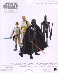 STAR WARS -  ENSEMBLE DE FIGURINES - ÉPISODE V -  DIGITAL RELEASE COMMEMORATIVE COLLECTION