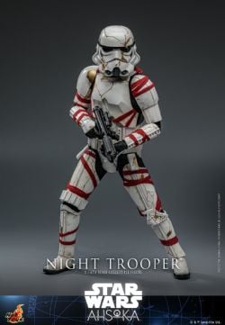 STAR WARS -  FIGURE À L'ÉCHELLE 1/6 DE NIGHT TROOPER -  HOT TOYS