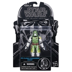 STAR WARS -  FIGURINE COMMANDANT CLONE DOOM (10 CM) 13 -  THE BLACK SERIES 13