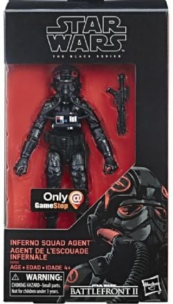 STAR WARS -  FIGURINE D'AGENT DE L'ESCOUADE INFERNALE (15 CM) -  THE BLACK SERIES