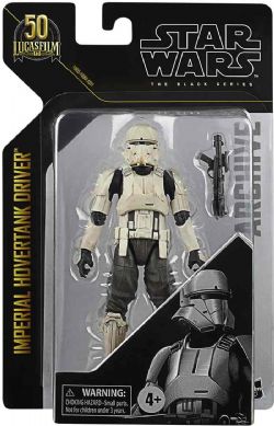 STAR WARS -  FIGURINE DE CONDUCTEUR DE HOVERTANK IMPÉRIAL (15 CM) -  THE BLACK SERIES ARCHIVE