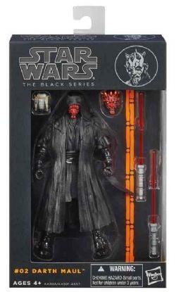 STAR WARS -  FIGURINE DE DARTH MAUL (15 CM) -  THE BLACK SERIES 02