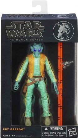 STAR WARS -  FIGURINE DE GREEDO (15 CM) -  THE BLACK SERIES 07