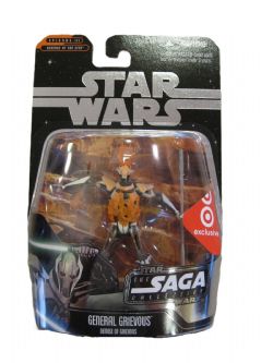 STAR WARS -  FIGURINE DE GÉNÉRALE GRIEVOUS (DEMISE OF GRIEVOUS) (9 CM) (EXCLUSIF TARGET) -  LA COLLECTION SAGA