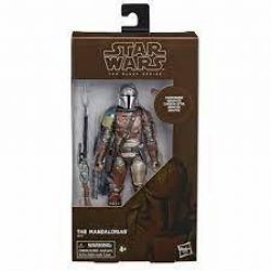 STAR WARS -  FIGURINE DE LE MANDALORIAN    (CARBONISÉ) (15 CM) -  THE BLACK SERIES 94