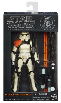 STAR WARS -  FIGURINE DE SANDTROOPER (15 CM) -  THE BLACK SERIES 03