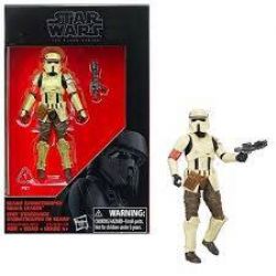 STAR WARS -  FIGURINE DE STORMTROOPER SCARIF (15 CM) -  THE BLACK SERIES