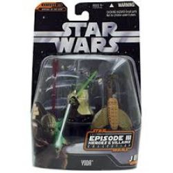 STAR WARS -  FIGURINE DE YODA (9 CM) -  LA COLLECTION DE L'ÉPISODE III HÉROS ET LES VILAINS 03