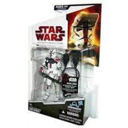 STAR WARS -  FIGURINE DU COMMANDANT CLONE DEVISS (9 CM) -  LA COLLECTION LEGACY BD37