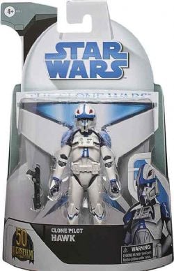 STAR WARS -  FIGURINE DU PILOTE CLONE HAWK (15 CM) -  THE BLACK SERIES