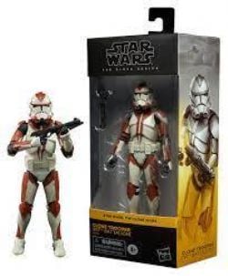 STAR WARS -  FIGURINE EXCLUSIVE STAR WARS SÉRIE NOIRE CLONE TROOPER 187TH BATTALION WALGREENS CLONE WARS -  STAR WARS BLACK SERIES CLONE WARS