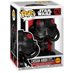 STAR WARS -  FIGURINE POP! EN VINYLE DE CASSIAN ANDOR - PILOTE D'ESSAIE DE SIENAR - CHASE  (10 CM) -  ANDOR 782