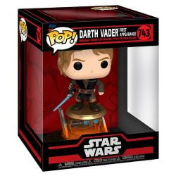 STAR WARS -  FIGURINE POP! EN VINYLE DE DARK VADOR - PREMIÈRE APPARITION (10 CM) -  CÔTÉ OBSCUR 743