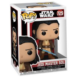 STAR WARS -  FIGURINE POP! EN VINYLE DE MAÎTRE JEDI SOL (10 CM) -  SW: L'ACOLYTE 725