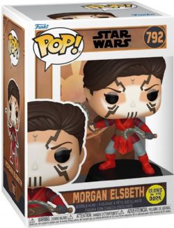 STAR WARS -  FIGURINE POP! EN VINYLE DE MORGAN ELSBETH - BRILLE DANS LE NOIR (10 CM) -  TALES OF THE EMPIRE 792