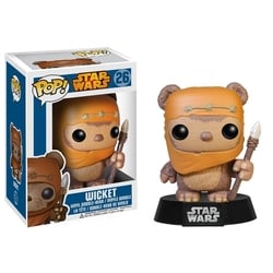 STAR WARS -  FIGURINE POP! EN VINYLE DE WICKET (10 CM) 26 -  STAR WARS 26