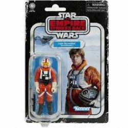 STAR WARS -  L'EMPIRE CONTRE ATTAQUE - FIGURINE DE LUKE SKYWALKER (SNOWSPEEDER) (9 CM) -  SÉRIE RÉTRO