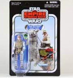 STAR WARS -  L'EMPIRE CONTRE ATTAQUE - FIGURINE DE LUKE SKYWALKER (TENUE HOTH) (9 CM) -  LA COLLECTION VINTAGE 95