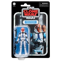 STAR WARS -  LA GUERRE DES CLONES - FIGURINE DE SOLDAT CLONE 332ND D'AHSOKA (9 CM) -  LA COLLCETION VINTAGE