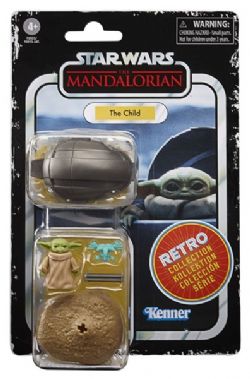 STAR WARS -  LE MANDALORIEN - FIGURINE DE L'ENFANT (9 CM) -  SÉRIE RÉTRO