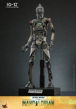 STAR WARS -  LE MANDALORIEN: IG-12 - FIGURE À L'ÉCHELLE 1/6 -  HOT TOYS