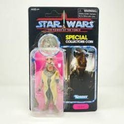 STAR WARS -  LE POUVOIR DE LA FORCE - EXCLUSIF HASLAB FIGURINE DE YAK FACE AVEC PIÈCE DE COLLECTEUR SPÉCIALE (9 CM) -  LA COLLECTION VINTAGE 000