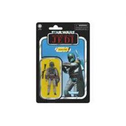 STAR WARS -  LE RETOUR DU JEDI - FIGURINE DE BOBA FETT AVEC PLASTIQUE DE PROTECTION EVORETRO (9 CM) -  LA COLLECTION VINTAGE 186