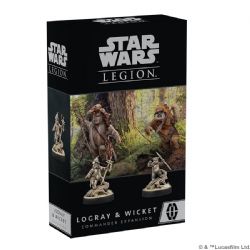 STAR WARS : LEGION -  LOGRAY & WICKET COMMANDER EXPANSION (ANGLAIS)