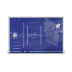 STAR WARS -  PLANS ET SCHÉMAS TECHNIQUES: TIE FIGHTER / SF™ -  PIÈCES DE LA NOUVELLE-ZÉLANDE 2025 06