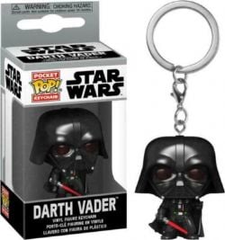 STAR WARS -  PORTE-CLÉ POP! EN VINYLE DE DARK VADOR (4 CM)