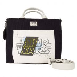 STAR WARS -  SAC À DOS ET SAC FOURRE-TOUT CONVERTIBLE FAUSSE CÔTE DE VELOURS -  LOUNGEFLY