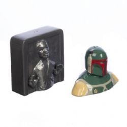 STAR WARS -  SALIERE ET POIVRIERE HAN SOLO ET BOBA FETT
