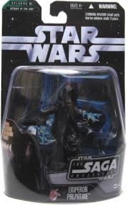 STAR WARS -  STAR WARS SAGA COLLECTION EMPEREUR PALPATINE FIGURINE # 43 NON OUVERT NEUF 043 -  LA COLLECTION SAGA 043