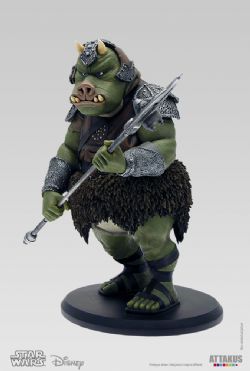 STAR WARS -  STATUE DE GUARDE GAMORREAN -  ATTAKUS