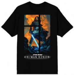 STAR WARS -  T-SHIRT  DARTH VADER - NOIR -  OBI-WAN KENOBI