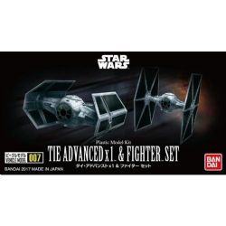 STAR WARS -  TIE ADVANCED AND FIGHTER SET -  VEHICLE MODEL