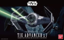 STAR WARS -  TIE ADVANCED X1 - ÉCHELLE 1/72 -  STAR WARS: A NEW HOPE