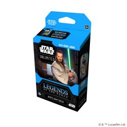 STAR WARS UNLIMITED -  LEGENDS OF THE FORCE - QUI-GON JINN SPOTLIGHT DECK (ANGLAIS)