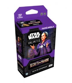 STAR WARS UNLIMITED -  SECRETS DU POUVOIR - PADMÉ AMIDALA DECK DE DÉMARRAGE (FRANÇAIS)