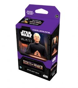 STAR WARS UNLIMITED -  SECRETS OF POWER - CHANCELLOR PALPATINE SPOTLIGHT DECK (ANGLAIS)