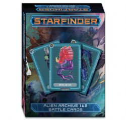STARFINDER -  BATTLE CARDS - ALIEN ARCHIVE 1 ET 2 (ANGLAIS) -  ACCESSOIRE CARTES