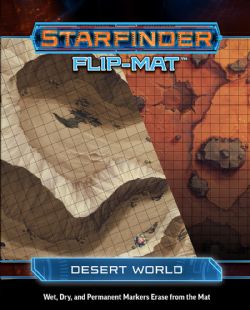 STARFINDER -  DESERT WORLD -  FLIP-MAT