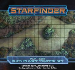 STARFINDER -  FLIP-TILES - ALIEN PLANET STARTER SET -  FLIP-TILES