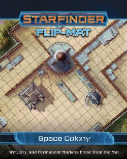 STARFINDER -  SPACE COLONY -  FLIP-MAT