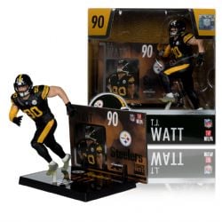 STEELERS DE PITTSBURGH -  #90 TJ WATT (18 CM) -  MCFARLANE TOYS