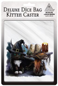 STEVE JACKSON GAMES -  DICE BAG - KITTEN CASTER -  POCHETTE À DÉS