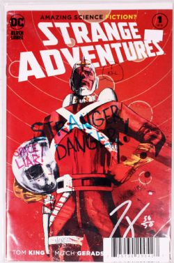 STRANGE ADVENTURES -  STRANGE ADVENTURES #1 SIGNED BY TOM KING - COA 56/70 1