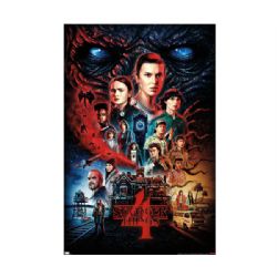 STRANGER THINGS -  AFFICHE DE LA SAISON 4 (56 X 86.5 CM)