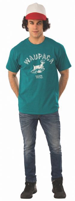 STRANGER THINGS -  T-SHIRT WAUPACA DE DUSTIN (ADULTE)