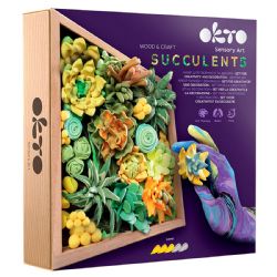 SUCCULENTES - ÉNERGIE (MULTILINGUE) -  WOOD & CRAFT